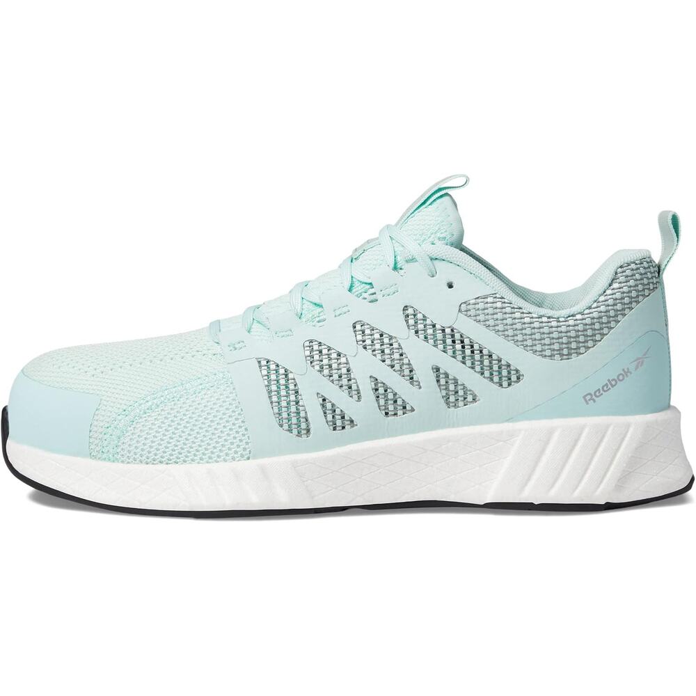 New Reebok Fusion Flexweave Work EH Comp Toe sneakers mint green sz 8.5W - Picture 4 of 6